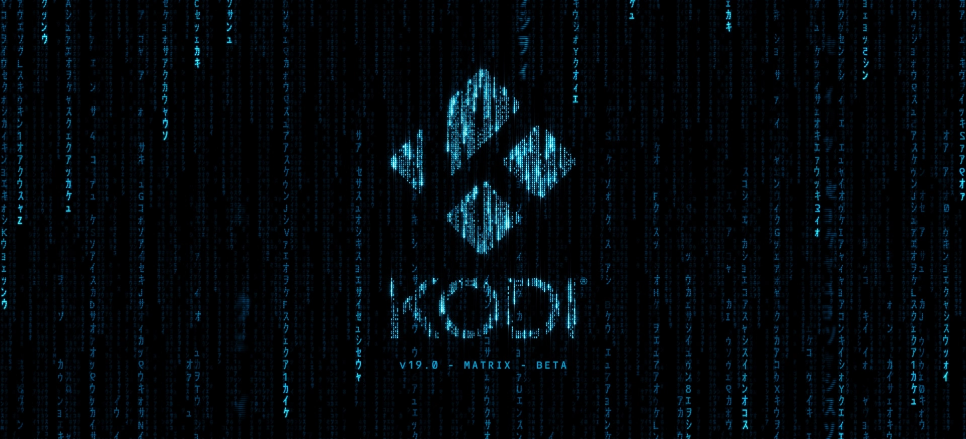 Kodi 19.0 Beta Splash Screen